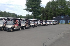 carts lined up